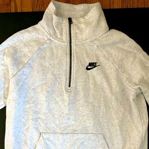 Nike Gray Women's Crew Neck Sweater